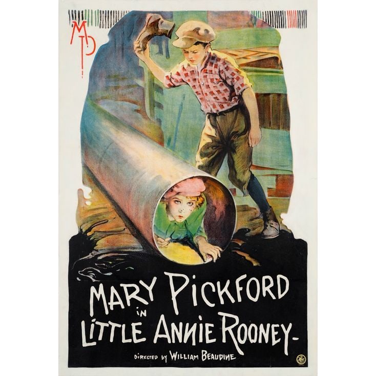 LITTLE ANNIE ROONEY - One Sheet (28" x 41"); Stone Lithograph; Very Good+ on Linen (1 of 1)