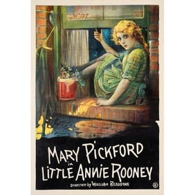 LITTLE ANNIE ROONEY - One Sheet (29" x 41"); Stone Lithograph; Very Good+ on Linen