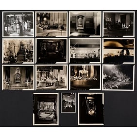 THE MASK OF FU MANCHU - Vintage Original B&W Silver Gelatin Single-Weight Glossy Photographs (14)