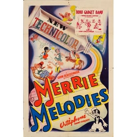 MERRIE MELODIES: HOBO GADGET BAND - One Sheet (27" x 41"); Fine+ Folded