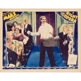 A NIGHT AT THE OPERA - Lobby Card (11" x 14"); Fine+