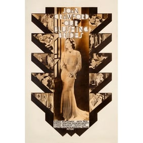 OUR BLUSHING BRIDES - One Sheet (28" x 42"); Rotogravure Style; Fine on Linen