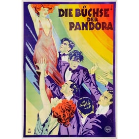 PANDORA'S BOX - Austrian Poster (50" x 73"); Stone Lithograph; Very Fine+ on Paper