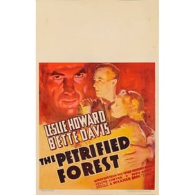 THE PETRIFIED FOREST - Window Card (14" x 22"); Fine+ on Cardstock