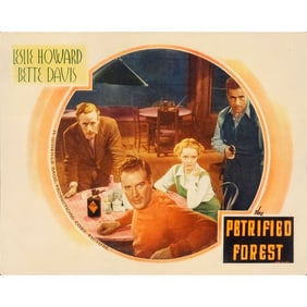 THE PETRIFIED FOREST - Lobby Card (11" x 14"); Very Fine-