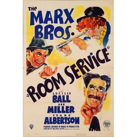 ROOM SERVICE - One Sheet (27" x 41"); Style B; Very Fine Folded
