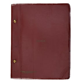 SISTERS - Film Script (8.5" x 11"); Written by Brian De Palma and Louisa Rose; Belonging to