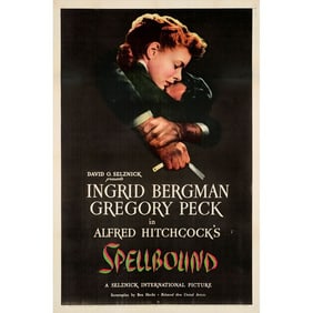 SPELLBOUND - One Sheet (27" x 41"); Very Fine- on Linen
