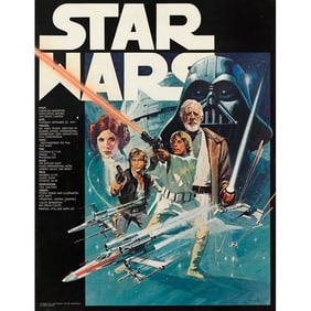 STAR WARS: A NEW HOPE - American Marketing Association Convention Poster (18" x 23"); Very Fine on