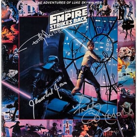 STAR WARS: THE EMPIRE STRIKES BACK - THE ADVENTURES OF LUKE SKYWALKER - Vinyl LP, Presswell