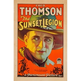 THE SUNSET LEGION - One Sheet (27" x 41"); Style B, Stone Lithograph; Very Fine- on Linen