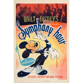 SYMPHONY HOUR - One Sheet (27.5" x 41"); Very Fine- on Linen