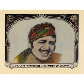 THE THIEF OF BAGDAD - Half Sheet (19" x 24.75"); Good+ on Paper