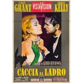 TO CATCH A THIEF - Italian Four Fogli (55" x 78"); Very Fine Folded