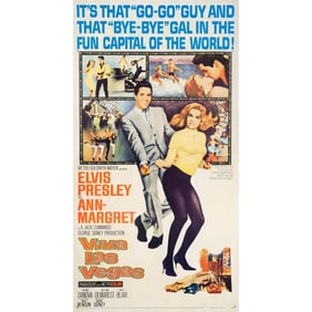 VIVA LAS VEGAS - Three Sheet (41" x 79"); Very Fine- on Linen