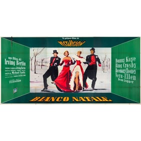 WHITE CHRISTMAS - Italian Billboard (192" x 80"); Very Fine Folded