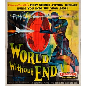 WORLD WITHOUT END - Six Sheet (78.25" x 78.25"); Very Fine- Folded