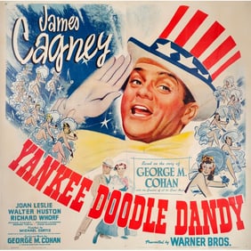 YANKEE DOODLE DANDY - Six Sheet (80.5" x 79"); Fine+ on Linen