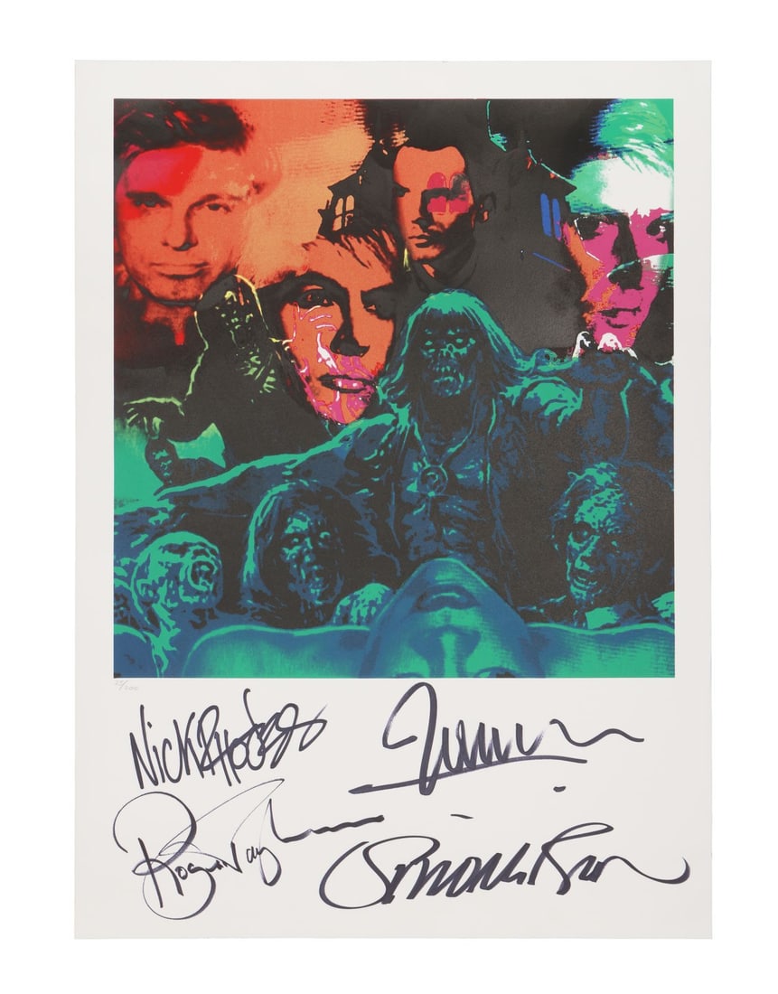 DURAN DURAN - Nick Rhodes, Simon Le Bon, Roger Taylor, and John Taylor-Autographed Limited-Edition (1 of 2)