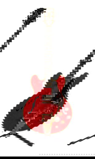 Santa Rosa Folk Guitar Model K119, Autographed By