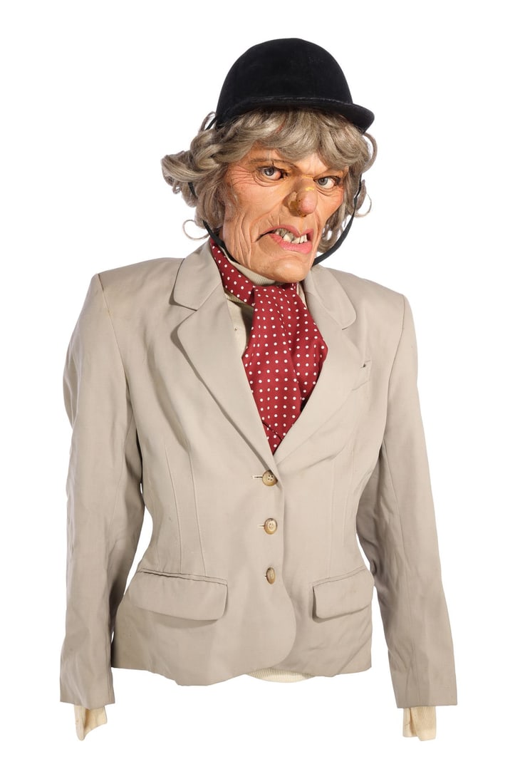 CAMILLA PARKER BOWLES - Spitting Image Puppet: CAMILLA PARKER BOWLES - Spitting Image Puppet - A Camilla Parker Bowles puppet from the long-running comedy television show Spitting Image. This caricature bust of Camilla Parker-Bowles is made of foa