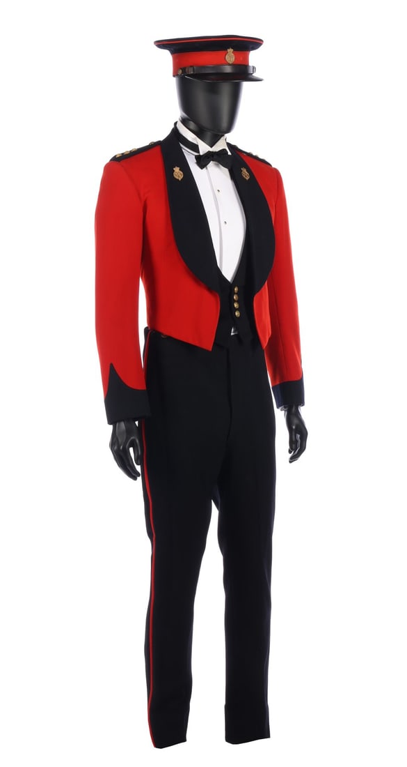 DOWNTON ABBEY (T.V. SERIES, 2010-2015) - Matthew Crawley's (Dan Stevens) Mess Dress Uniform: DOWNTON ABBEY (T.V. SERIES, 2010-2015) - Matthew Crawley's (Dan Stevens) Mess Dress Uniform - Matthew Crawley's (Dan Stevens) mess dress uniform from the historical drama television series Downton Abb