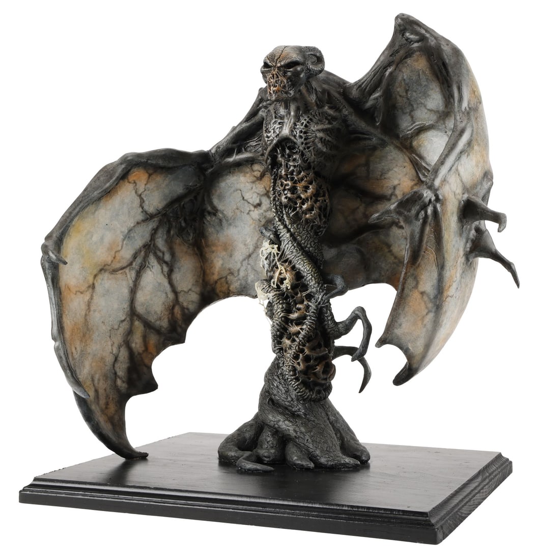 END OF DAYS (1999) - Satan Maquette: END OF DAYS (1999) - Satan Maquette - A Satan maquette based on original maquettes made for Peter Hyams' horror film End of Days. Satan revealed his true form before possessing Jericho (Arnold Schwarz