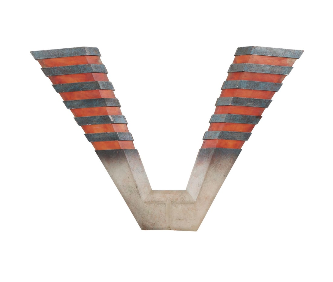 STARGATE SG-1 (T.V. SERIES, 1997-2007) - Stargate Top Chevron: STARGATE SG-1 (T.V. SERIES, 1997-2007) - Stargate Top Chevron - The Stargate top chevron from sci-fi television show Stargate SG1. Stargates were used to transport people and equipment across galaxies