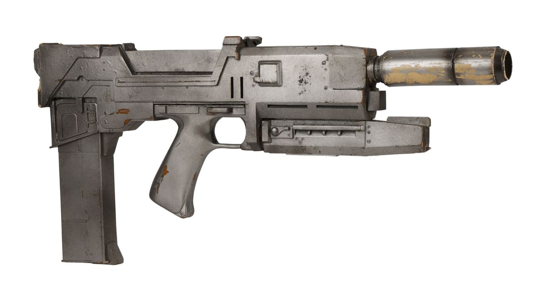 TERMINATOR: THE SARAH CONNOR CHRONICLES (T.V. SERIES, 2008-2009) - M-25 Phased Plasma Rifle: TERMINATOR: THE SARAH CONNOR CHRONICLES (T.V. SERIES, 2008-2009) - M-25 Phased Plasma Rifle - An M-25 phased plasma rifle from the television series The Sarah Connor Chronicles. Human resistance fight