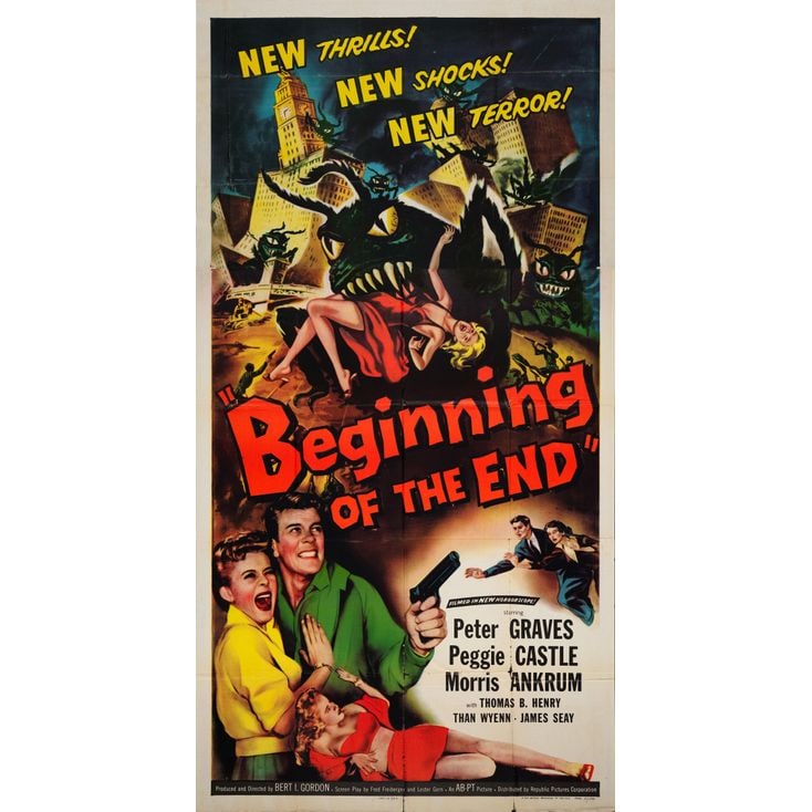 BEGINNING OF THE END - Three Sheet (41" x 79"); The Collection of the Late J. Stephen Ryan; Style A; (1 of 1)