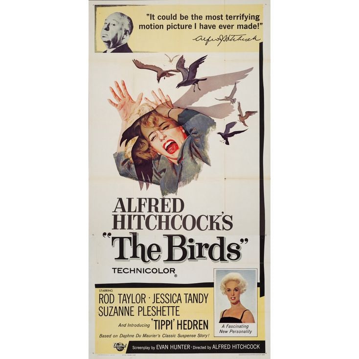 THE BIRDS - Three Sheet (41" x 79"); The Collection of the Late J. Stephen Ryan; Very Fine+ Folded (1 of 1)