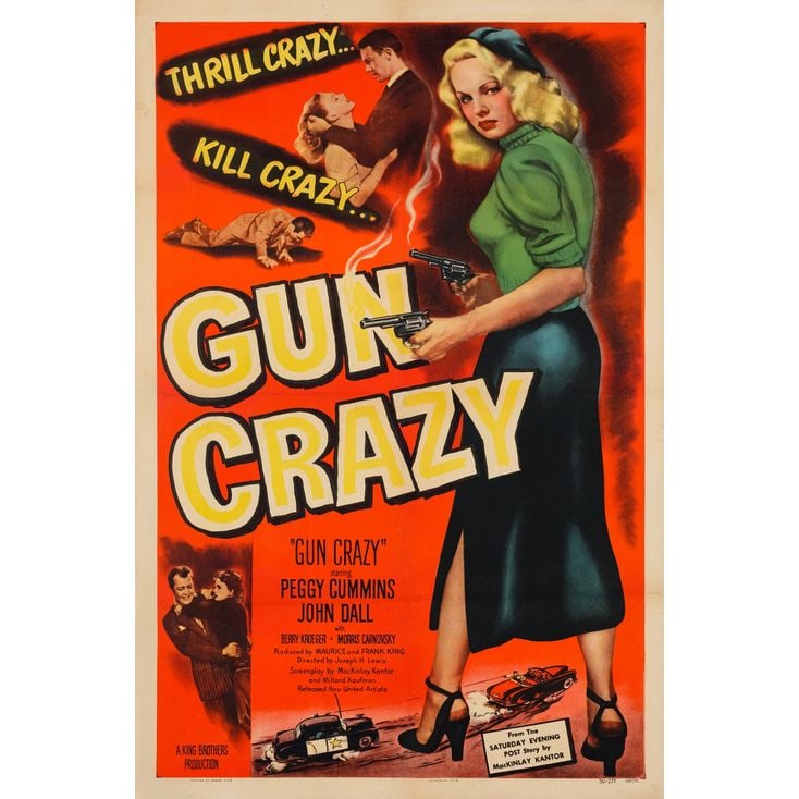 GUN CRAZY - One Sheet (27" x 41"); Very Fine on Linen (1 of 1)