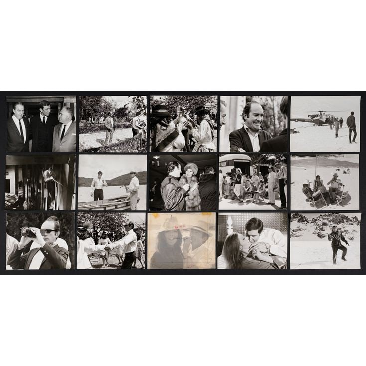 JAMES BOND: ON HER MAJESTY'S SECRET SERVICE - Vintage Original B&W Single- and Double-Weight Glossy: JAMES BOND: ON HER MAJESTY'S SECRET SERVICE Vintage Original B&W Single- and Double-Weight Glossy and Matte Photographs (8" x 10", 10" x 12") ; The Richard Schenkman Collection From the Personal Archi