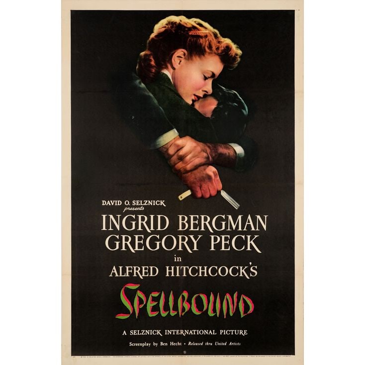 SPELLBOUND - One Sheet (27" x 41"); Very Fine- on Linen (1 of 1)