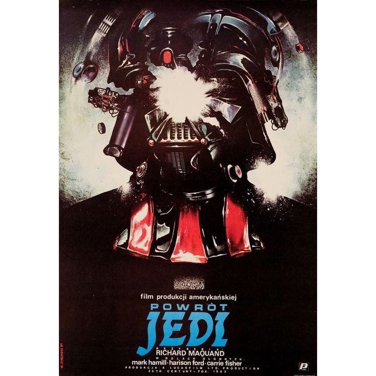 STAR WARS: RETURN OF THE JEDI - Full-Bleed Polish Poster (26" x 38"); The Collection of the Late J. (1 of 1)