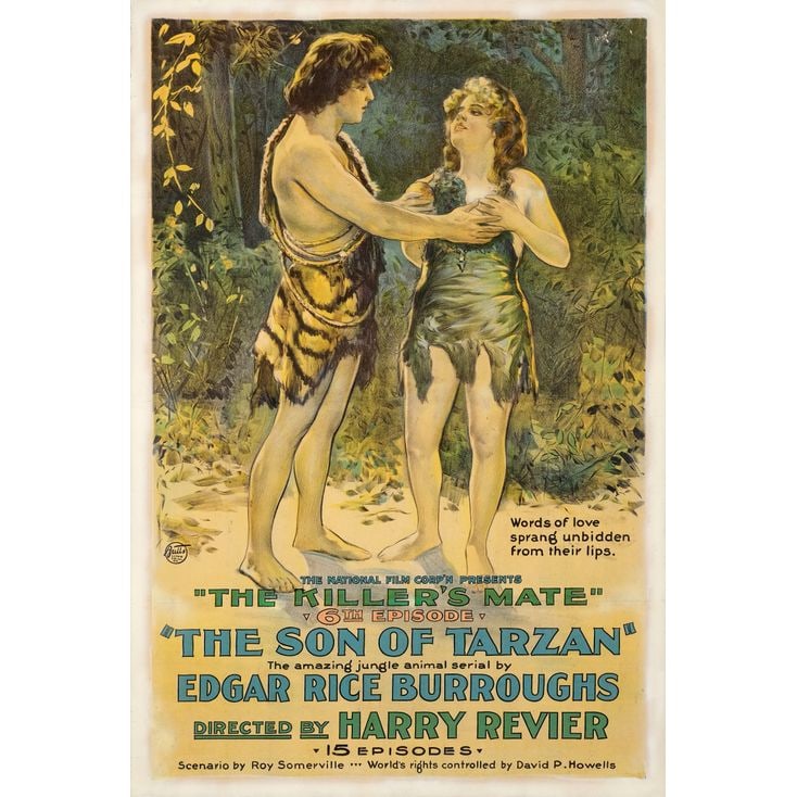 THE SON OF TARZAN - One Sheet (27" x 41"); The Bradleigh Vinson Collection; Episode 6: "The Killer's (1 of 1)