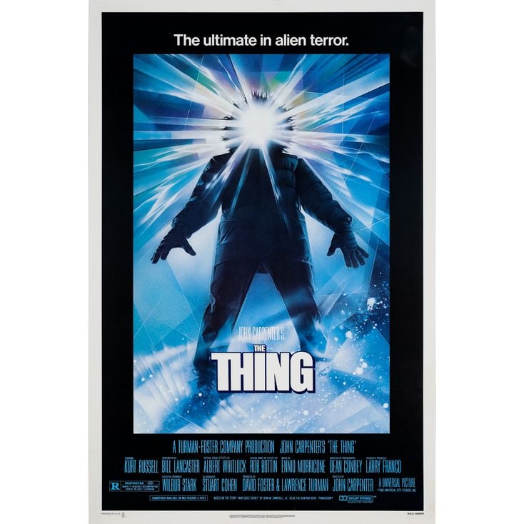 THE THING - One Sheet (27" x 41"); The Collection of the Late J. Stephen Ryan; Very Fine+ Rolled (1 of 1)