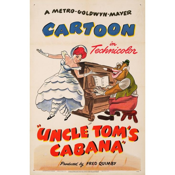 UNCLE TOM'S CABANA - One Sheet (27" x 41"); Fine+ on Linen (1 of 1)
