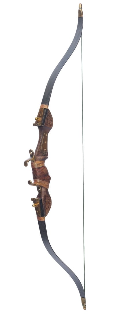 ARROW (T.V. SERIES, 2012 - 2020) - Oliver Queen's (Stephen Amell) Season 1 "The Hood" Recurve Bow (1 of 14)