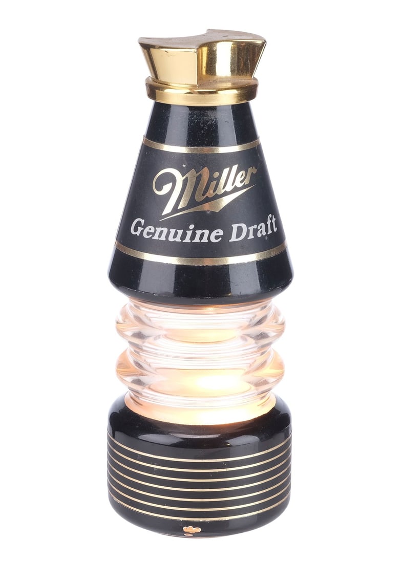 BACK TO THE FUTURE PART II (1989) - Light-Up 2015 Miller Genuine Draft Bottle (1 of 10)