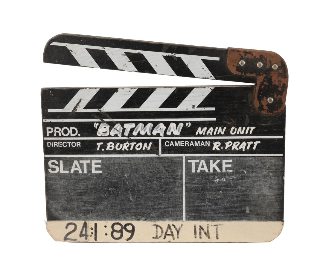 BATMAN (1989) - Photo-Matched "A" Camera Clapperboard (1 of 7)