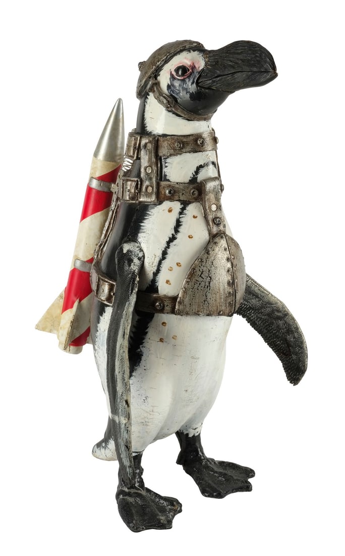 BATMAN RETURNS (1992) - Static Penguin Commando: BATMAN RETURNS (1992) - Static Penguin Commando - A static Penguin Commando from Tim Burton's Batman Returns. Once his plan to kidnap the children of Gotham began to fold, the Penguin (Danny DeVito) r