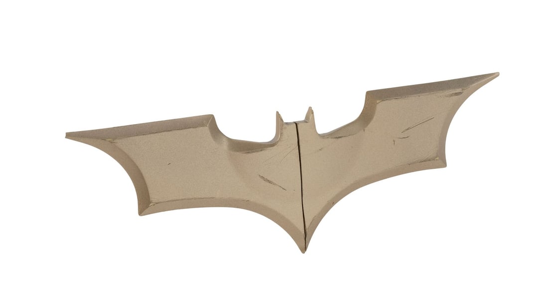 THE DARK KNIGHT TRILOGY (2005 - 2012) - Batman's (Christian Bale) Folding Batarang (1 of 8)