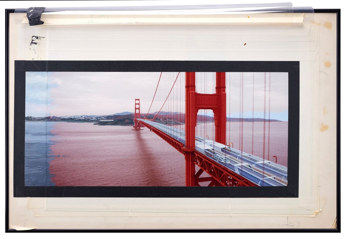 STAR TREK: THE MOTION PICTURE (1979) - Matthew Yuricich Collection: Framed Hand-Painted Matthew (1 of 4)