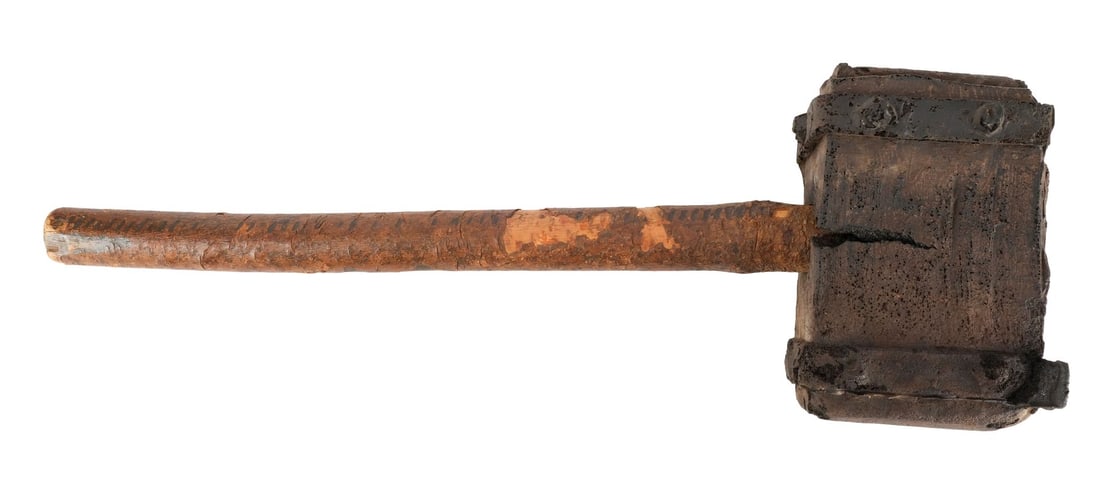 BRAVEHEART (1995) - William Wallace's (Mel Gibson) Stunt Short-Handled War Hammer (1 of 15)