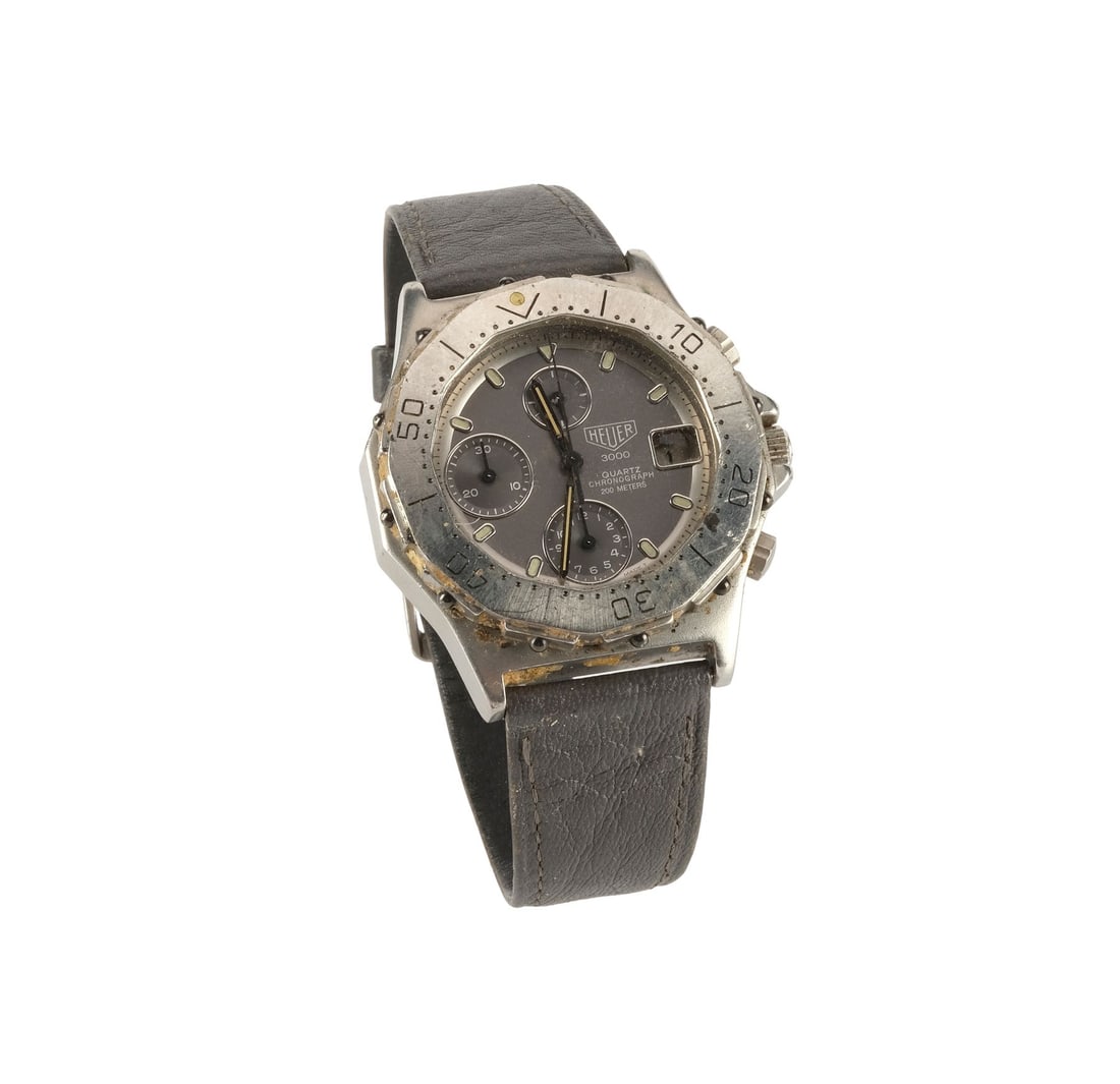 DIE HARD 2 (1990) - Mike Papac Collection: John McClane's (Bruce Willis) TAG Heuer 3000 Professional (1 of 10)