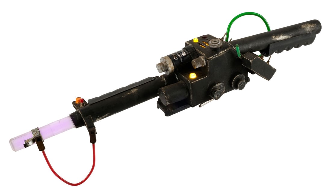 GHOSTBUSTERS: AFTERLIFE (2021) - Ghostbusters Stunt Particle Thrower: GHOSTBUSTERS: AFTERLIFE (2021) - Ghostbusters Stunt Particle Thrower - A Ghostbusters stunt Particle Thrower from Jason Reitman's Ghostbusters: Afterlife. After Egon Spengler's (Harold Ramis) granddau