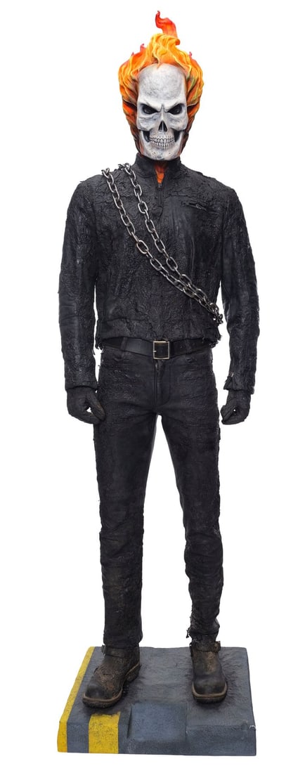 GHOST RIDER: SPIRIT OF VENGEANCE (2011) - Ghost Rider's (Nicolas Cage) Ensemble on Display (1 of 12)