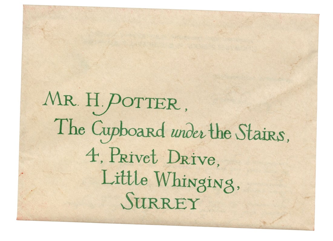 HARRY POTTER AND THE SORCERER'S STONE (2001) - Harry Potter's (Daniel Radcliffe) Hogwarts Acceptance (1 of 7)