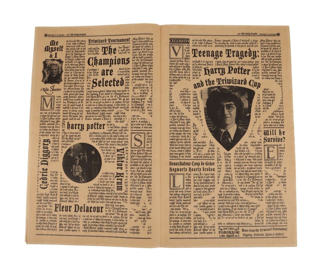 HARRY POTTER AND THE GOBLET OF FIRE (2005) - "Special Edition: Triwizard Tournament" The Daily (1 of 16)